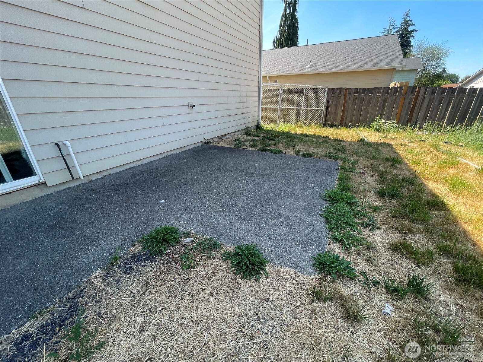 911 West Front Street Winlock, WA 98596 - Photo 15 of 30 a view of backyard of house and wooden deck