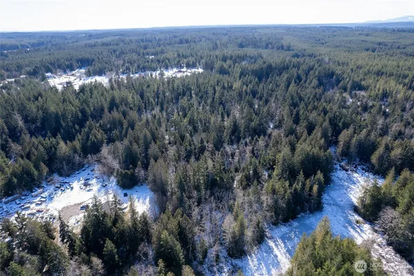 a view of a and mountain