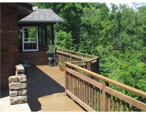 223 Wray Large Road Jefferson Hills, PA 15025 - Photo 10 of 15 Other. The 3 season rm features a cathedral ceiling and stained glass. It can also be used as a greenhouse. The wrap around deck leads to the covered patio.