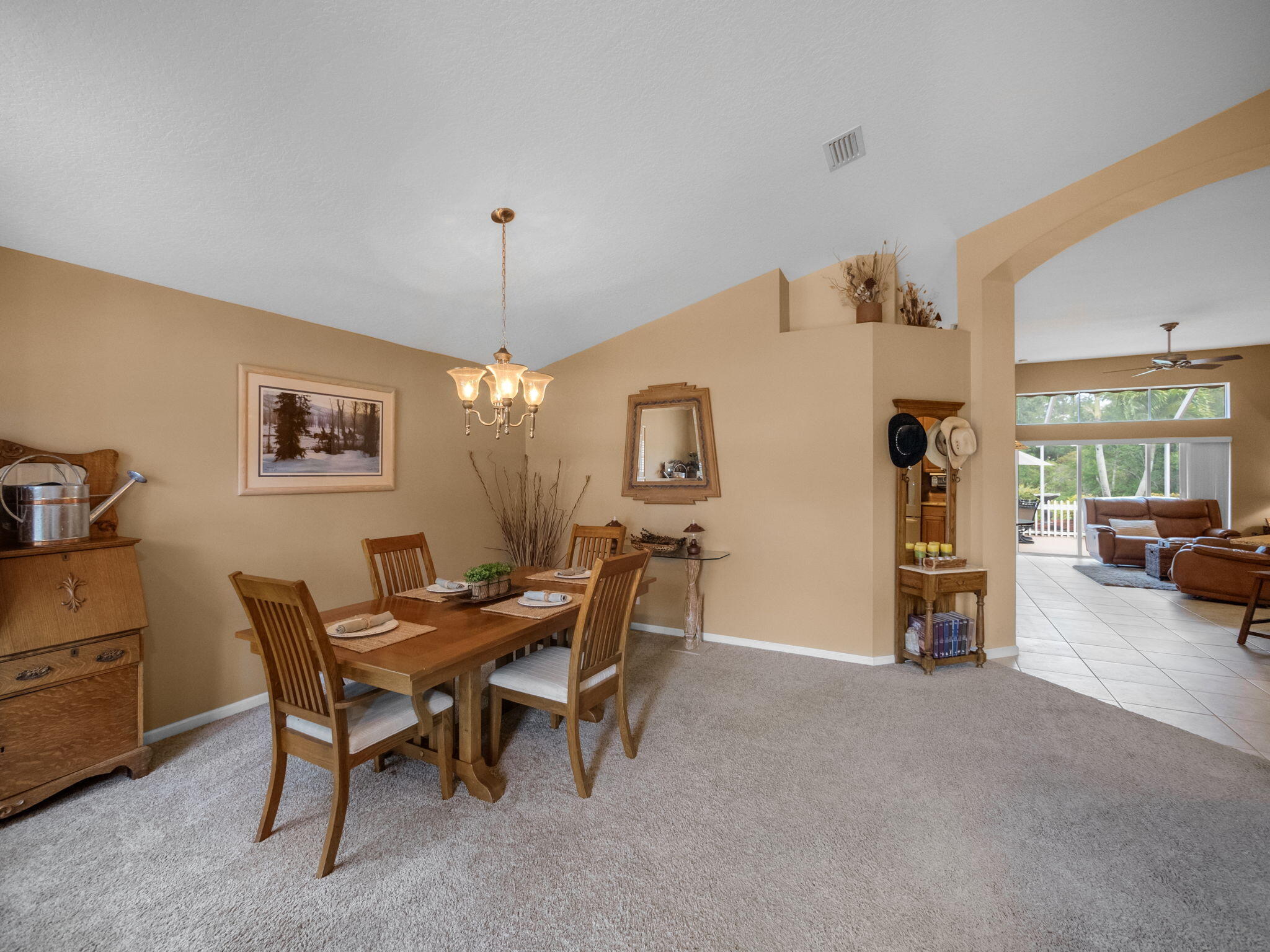 8121 Southwest Yachtsmans Drive Stuart, FL 34997 - Photo 6 of 28 a view of a dining room with furniture