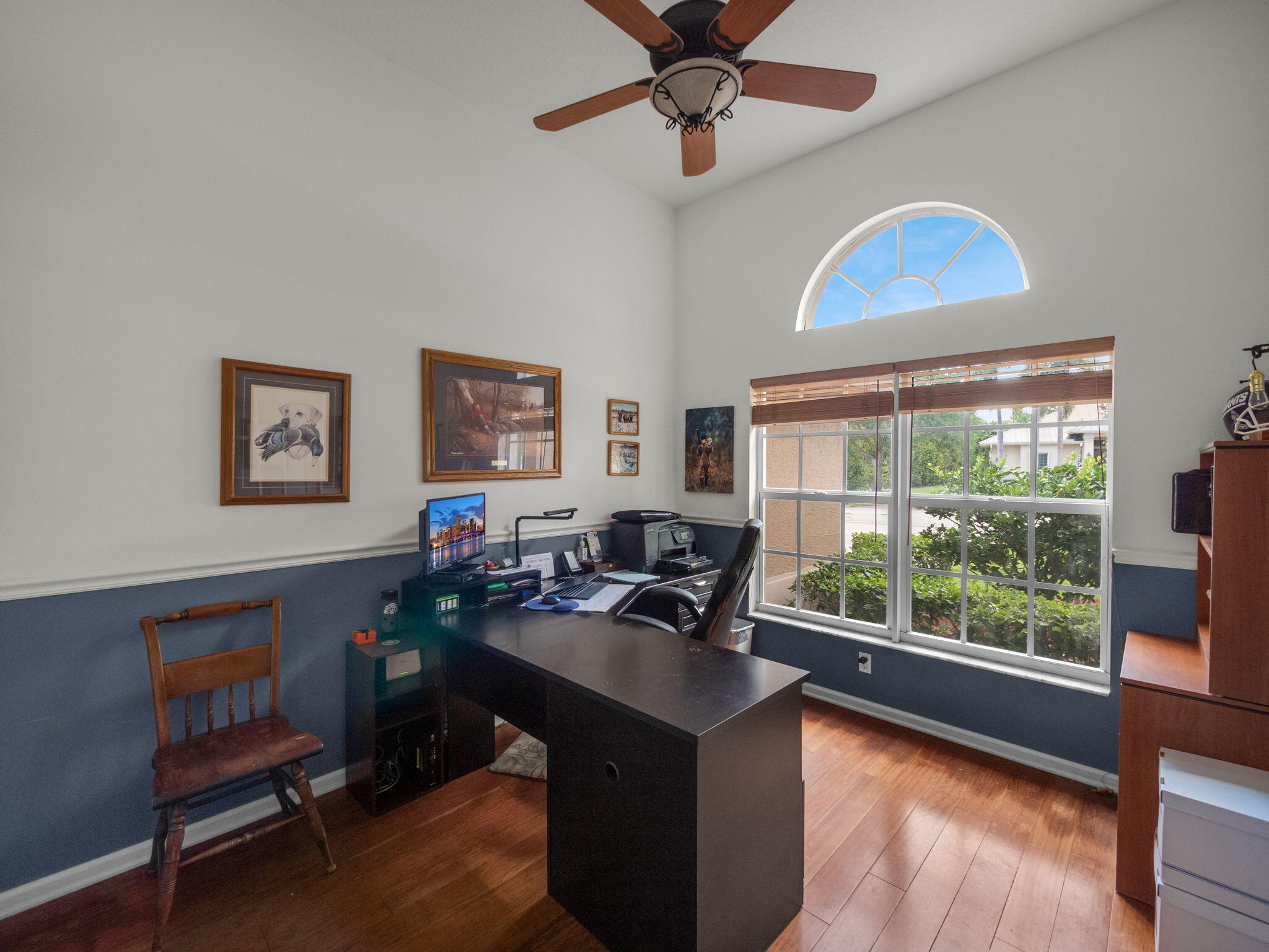 8121 Southwest Yachtsmans Drive Stuart, FL 34997 - Photo 8 of 28 a view of a workspace with furniture and a window