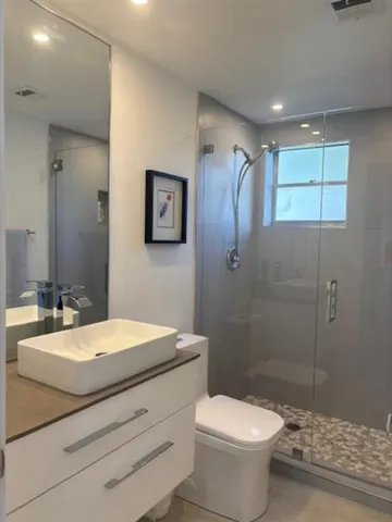 a view of empty room