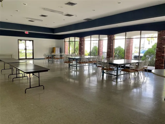 an outdoor space of the house