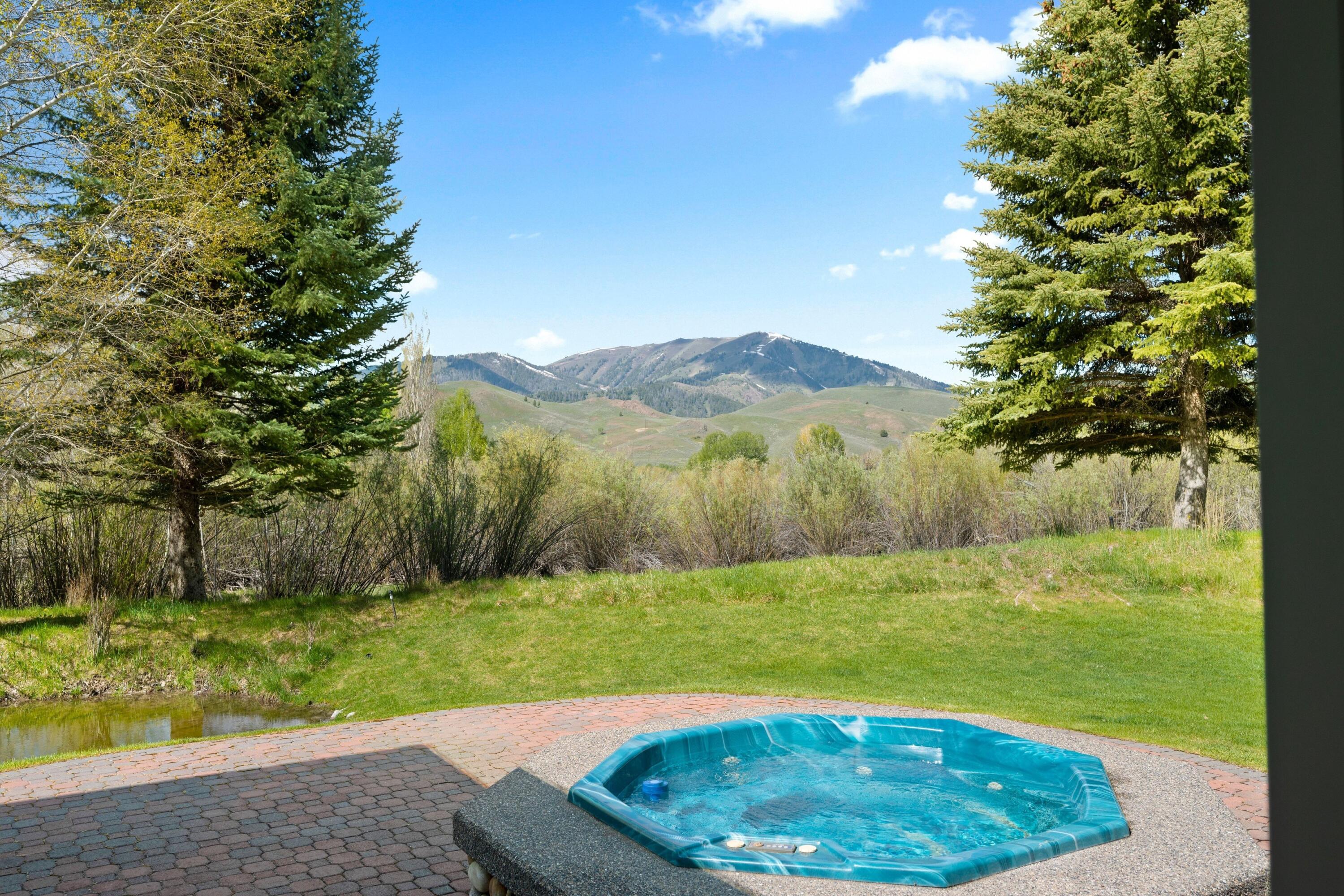 702 Morning Star Road Sun Valley, ID 83353 - Photo 37 of 37 Jetted tub with a view