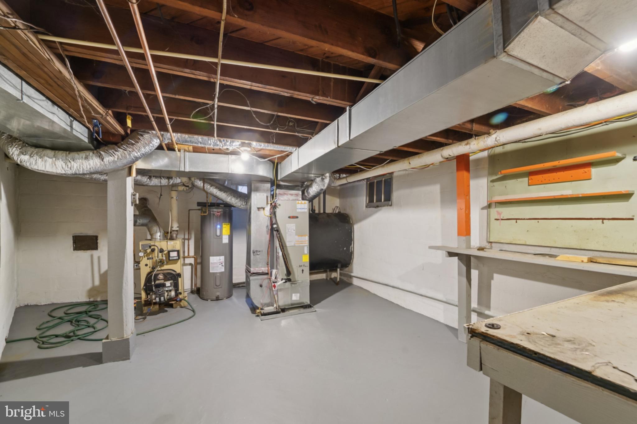 618 Military Road Frederick, MD 21702 - Photo 29 of 37 Spacious basement with utility features.