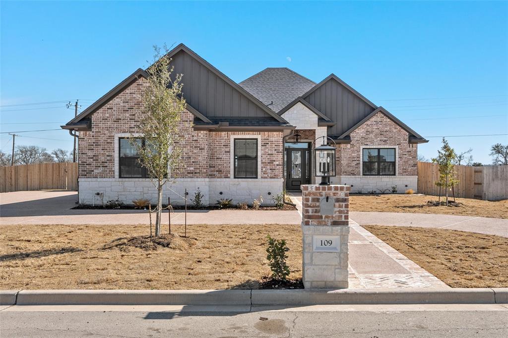 109 Water View Lane Robinson, TX 76706 - Photo 1 of 35 front view of a house with yard