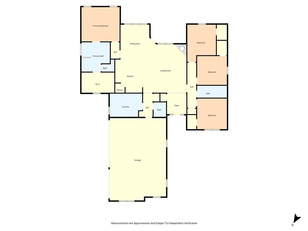 109 Water View Lane Robinson, TX 76706 - Photo 35 of 35 a picture of floor plan