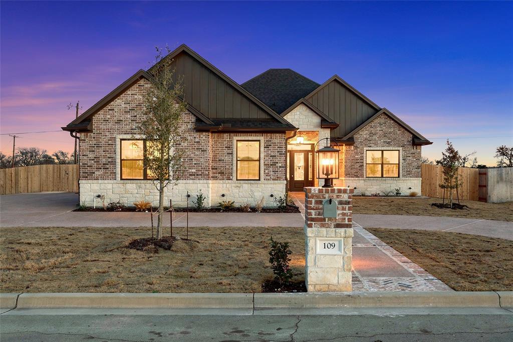 109 Water View Lane Robinson, TX 76706 - Photo 4 of 35 a front view of a house with porch