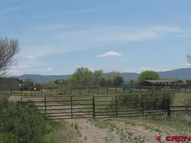 a view of river and yard