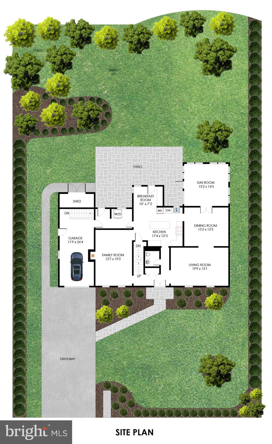 1575 Forest Villa Lane McLean, VA 22101 - Photo 35 of 38 1575 Forest Villa Ln Mclean Va 22101 Site Plan Sep