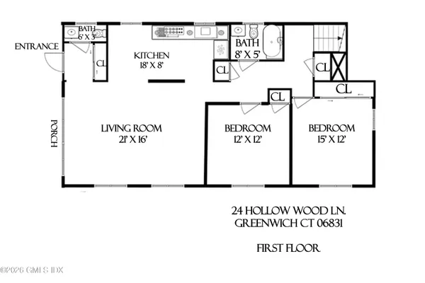$4,850 | 24 Hollow Wood Lane, Unit 2, Greenwich, CT 06831