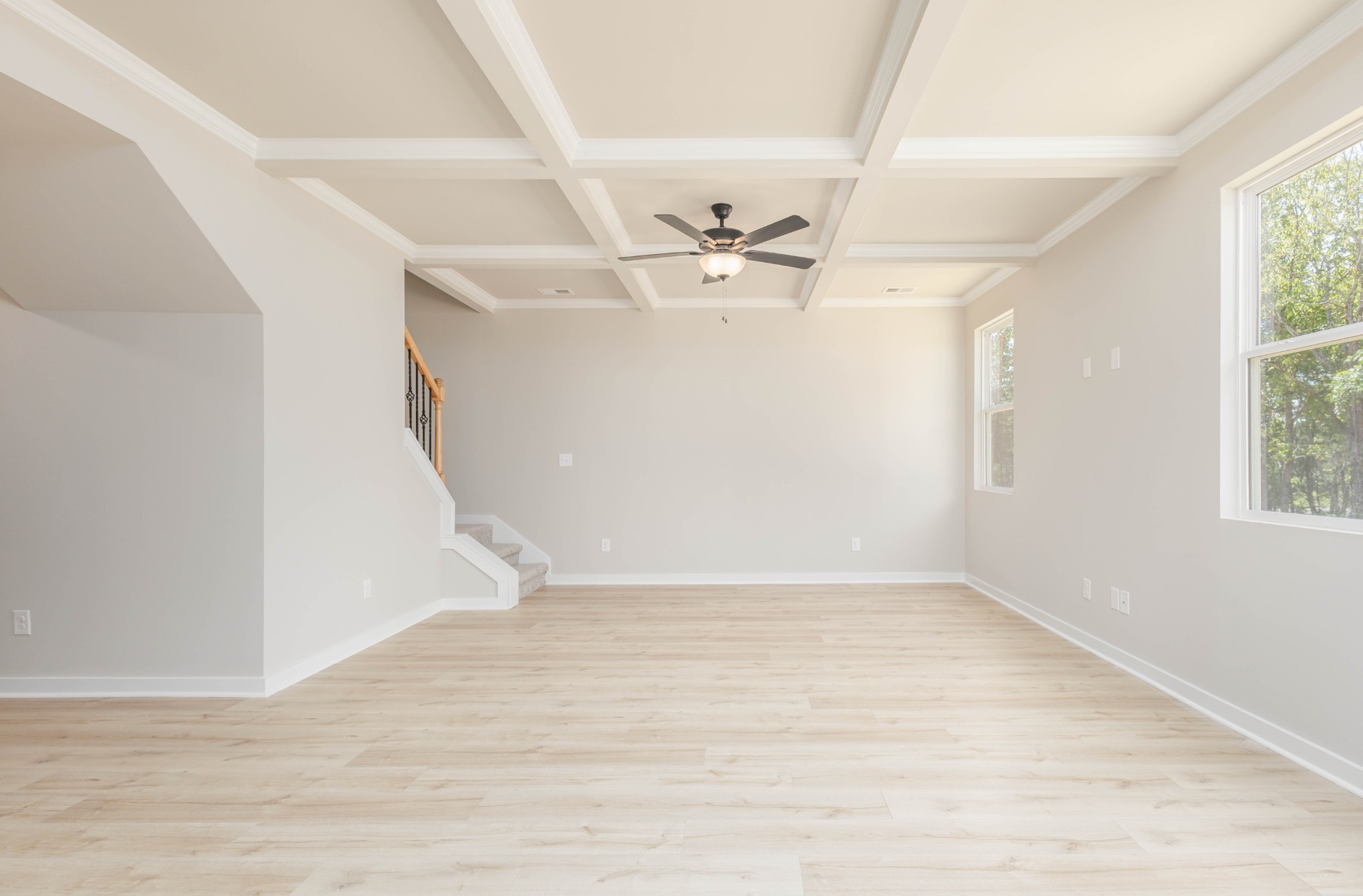 0 Poplar Way Dickson, TN 37055 - Photo 17 of 49 wooden floor in an empty room with a window