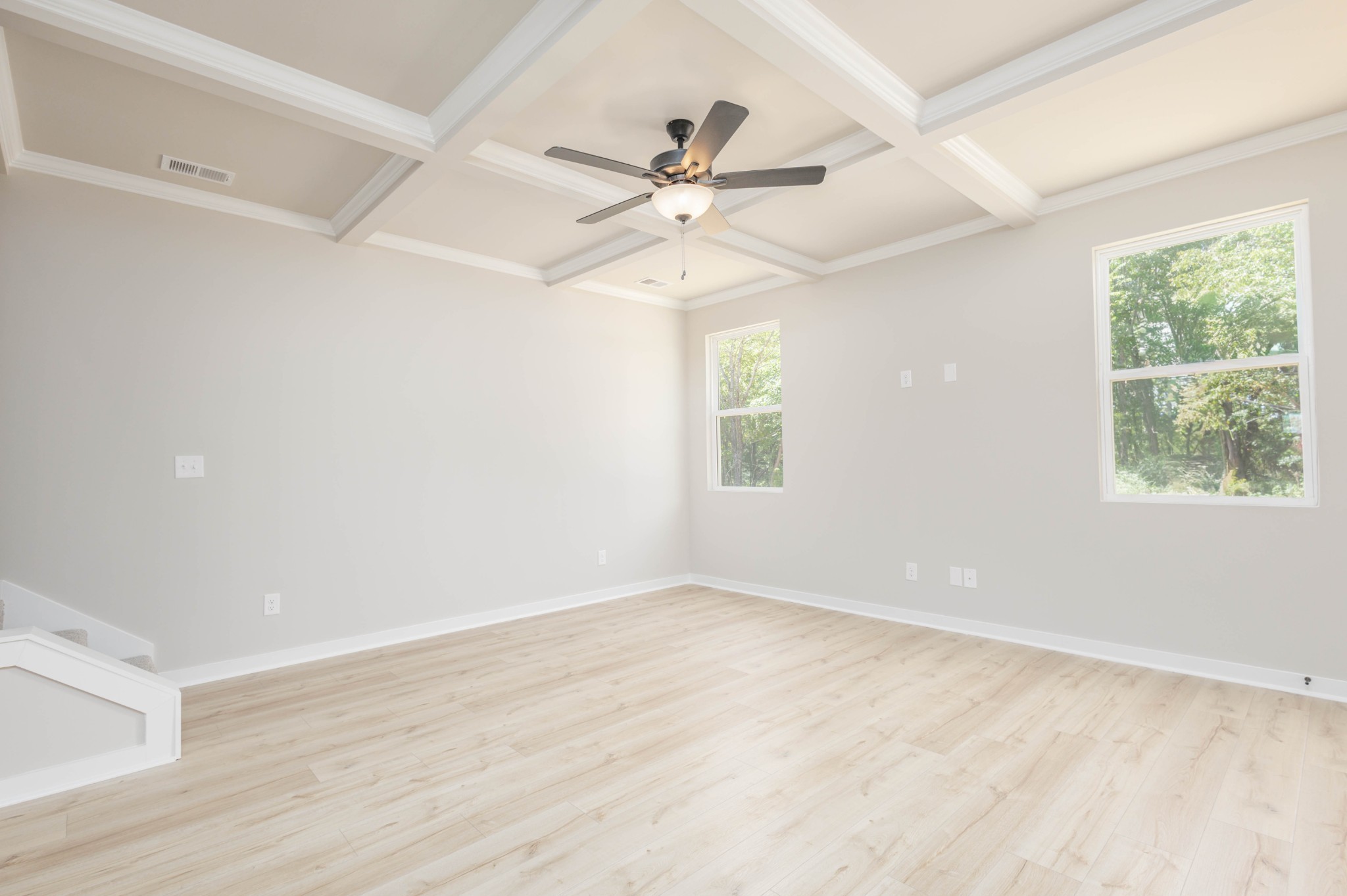 0 Poplar Way Dickson, TN 37055 - Photo 18 of 49 an empty room with windows and fan