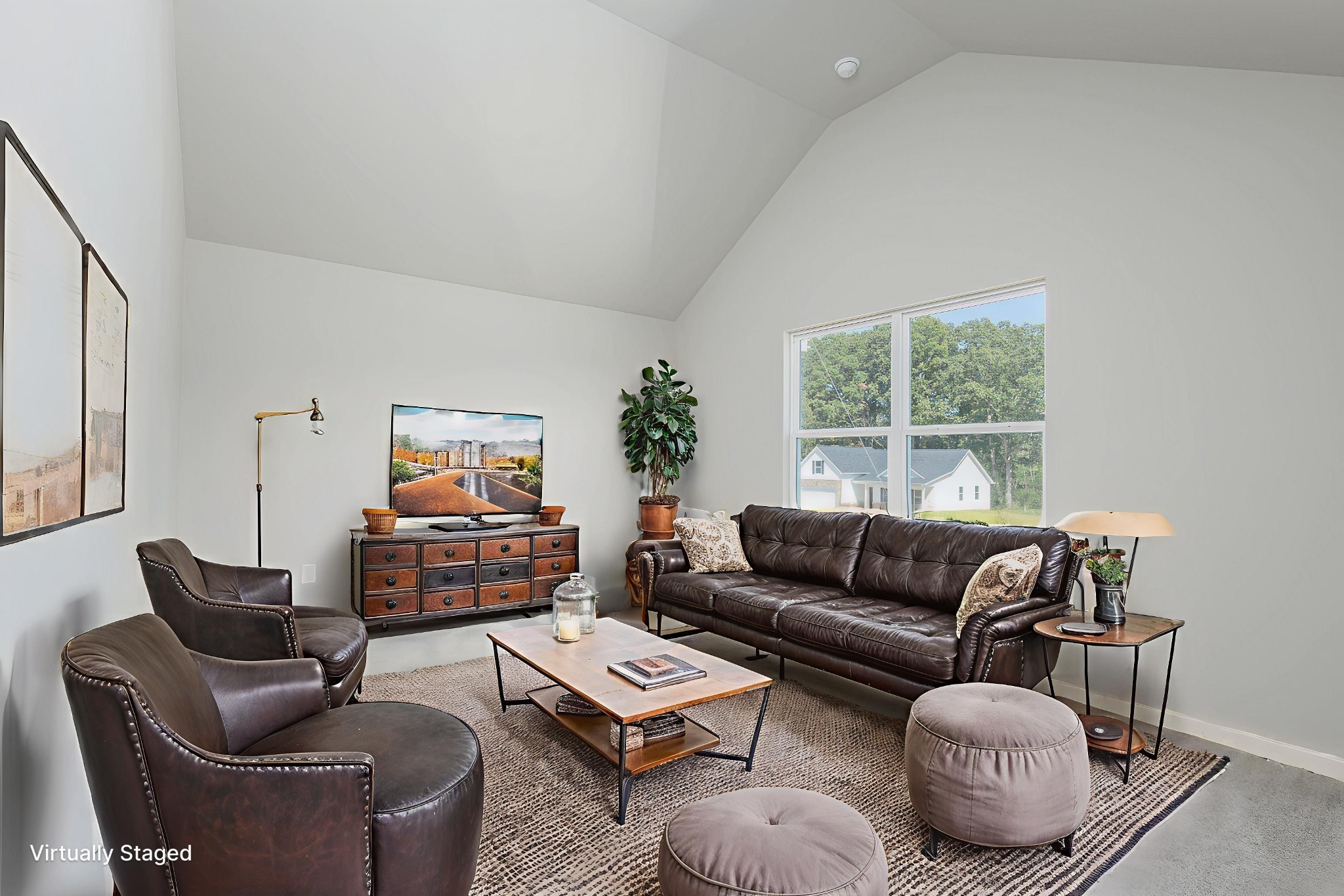 0 Poplar Way Dickson, TN 37055 - Photo 35 of 49 a living room with furniture and a large window