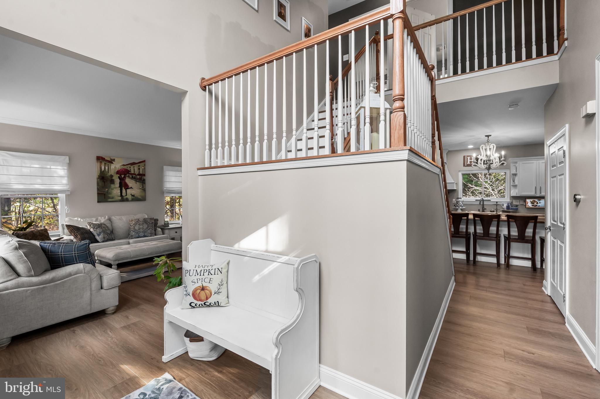 3653 Tuckahoe Road Franklinville, NJ 08322 - Photo 4 of 41 a living room with furniture and a wooden floor