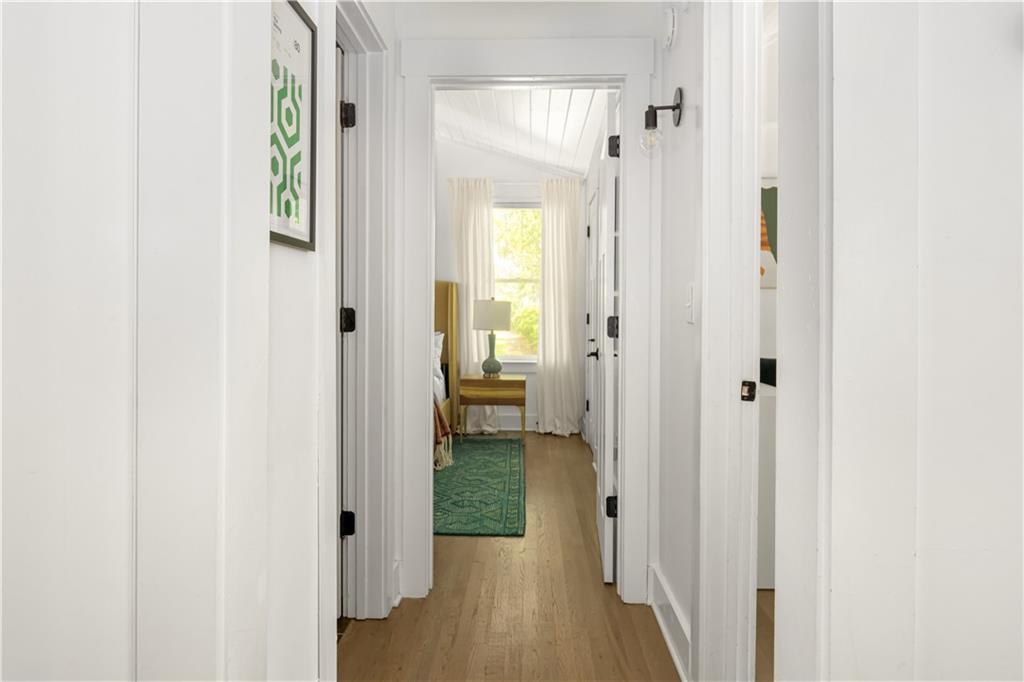 347 Sinclair Avenue Northeast Atlanta, GA 30307 - Photo 30 of 32 a view of a bathroom from a hallway