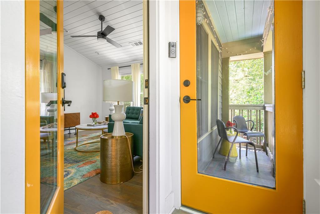 347 Sinclair Avenue Northeast Atlanta, GA 30307 - Photo 9 of 32 a view of living room and dining room