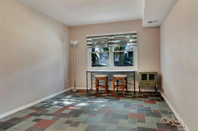 a view of a bike garage