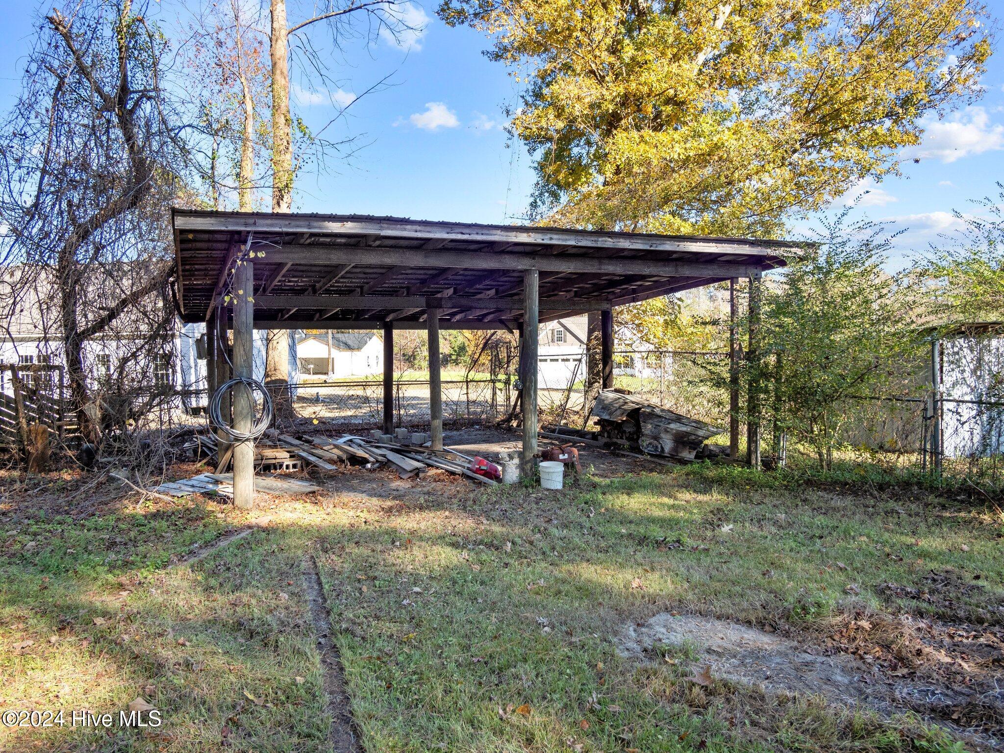 148 Scott-Jenkins Road Jacksonville, NC 28540 - Photo 53 of 58 Covered storage/mini pole barn