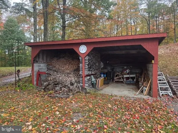 a view of a balcony with an outdoor space