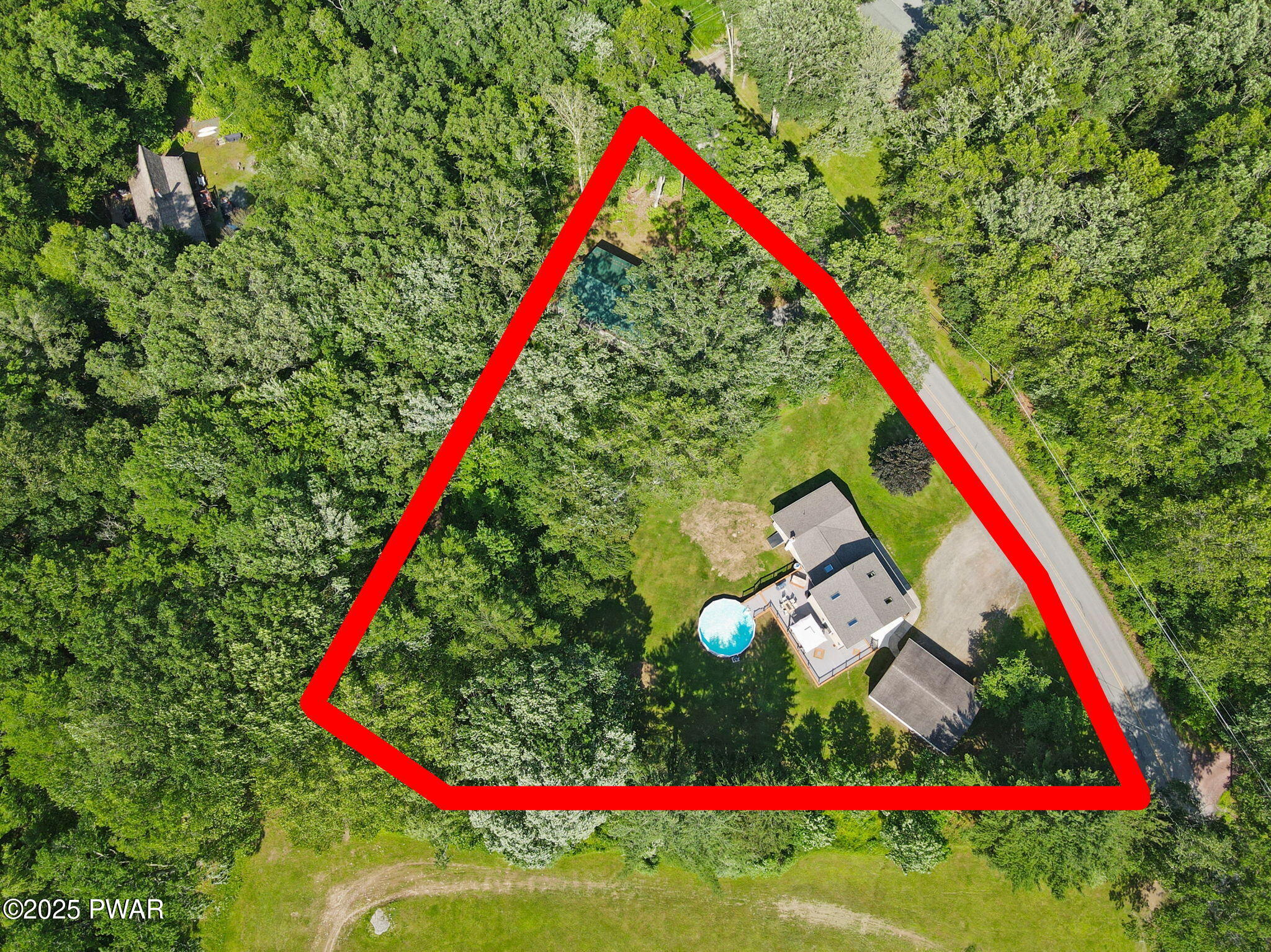 375 Welcome Lake Road Beach Lake, PA 18405 - Photo 69 of 76 drone