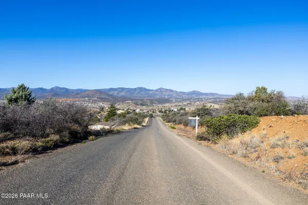 a view of a road with a road