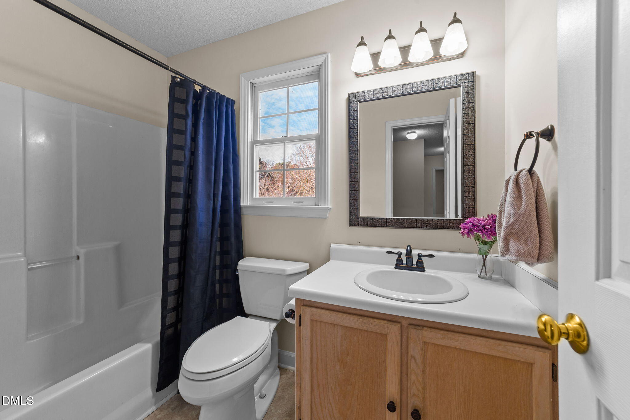 1030 Loop Road Clayton, NC 27527 - Photo 12 of 20 a bathroom with a sink vanity mirror and toilet