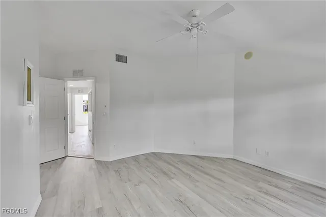 wooden floor in an empty room