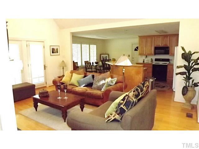 6671 Old Fairground Road Benson, NC 27504 - Photo 12 of 25 a living room with furniture and a flat screen tv