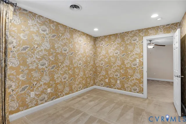 wooden floor in an empty room