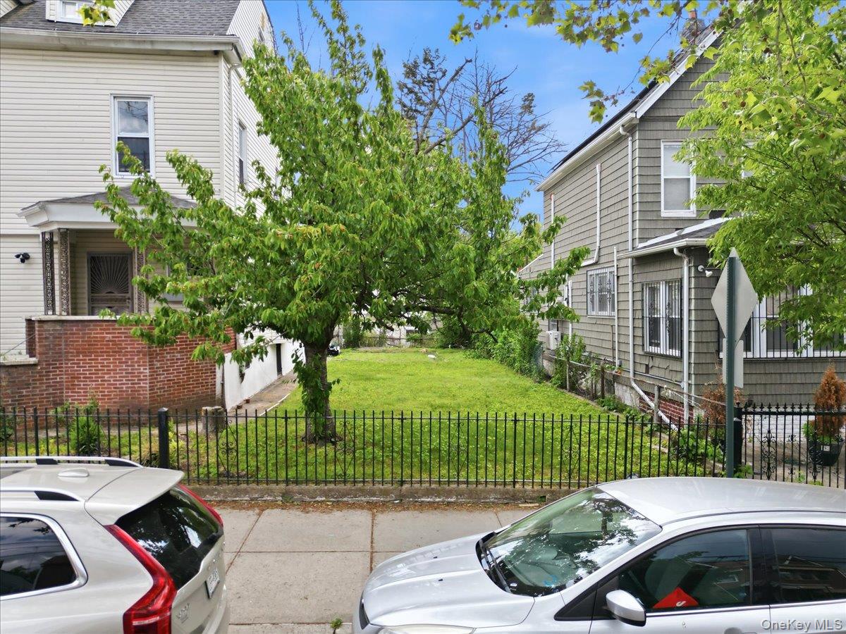 844-48 East 215th Street Bronx, NY 10467 - Photo 4 of 13 a white house that has a tree in front of it