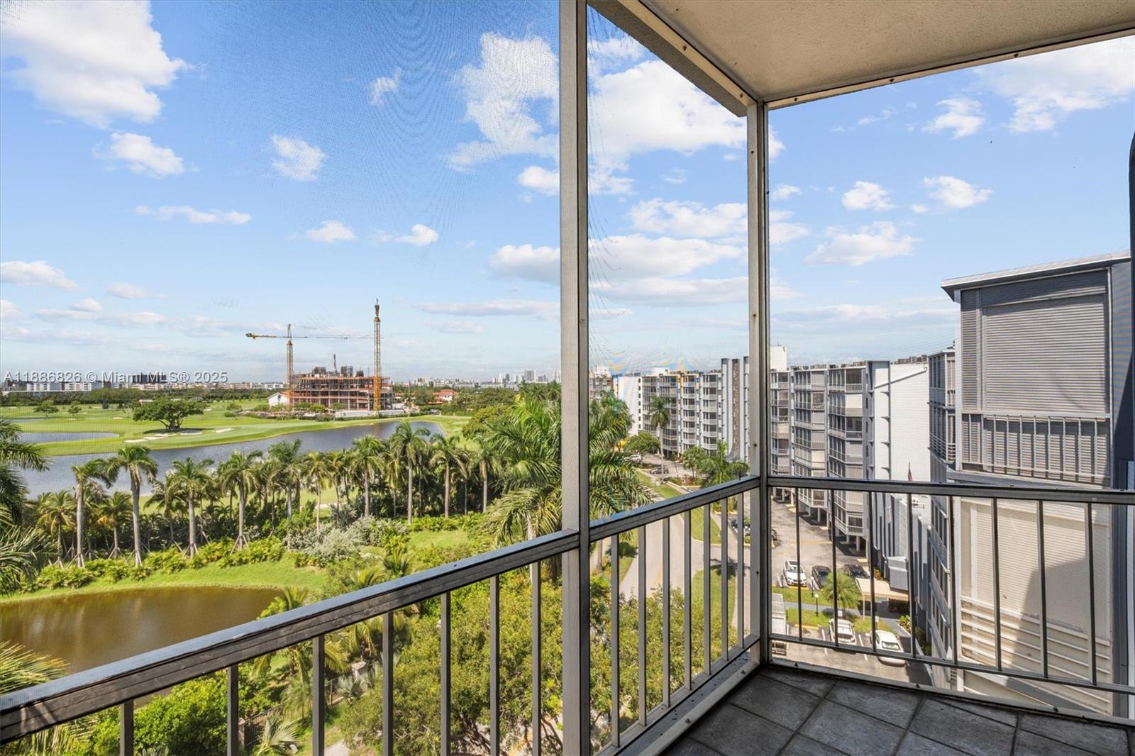 200 Diplomat Parkway, Unit 825 Hallandale Beach, FL 33009 - Photo 10 of 29 a view of a city from a balcony