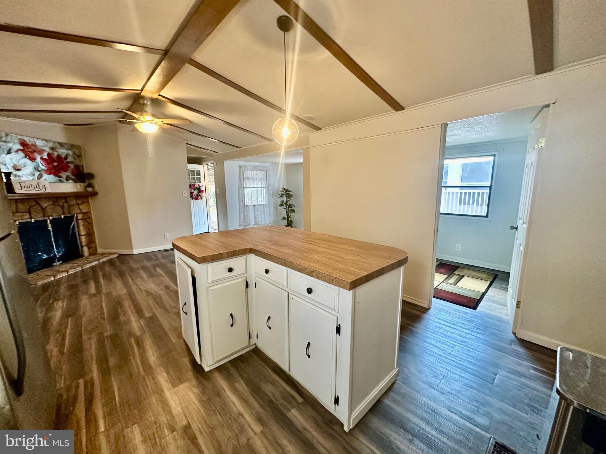 3532 Wagon Train Road Middle River, MD 21220 - Photo 7 of 28 a view of a hallway with wooden floor and staircase