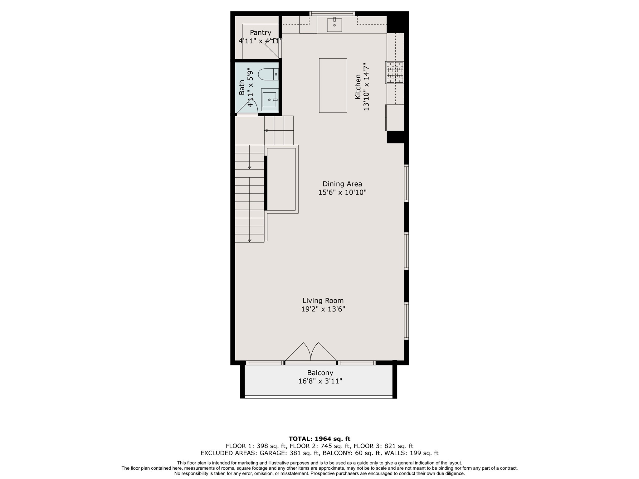 4854 Brinkman Street Houston, TX 77018 - Photo 29 of 30 Floor plan for reference purposes only.