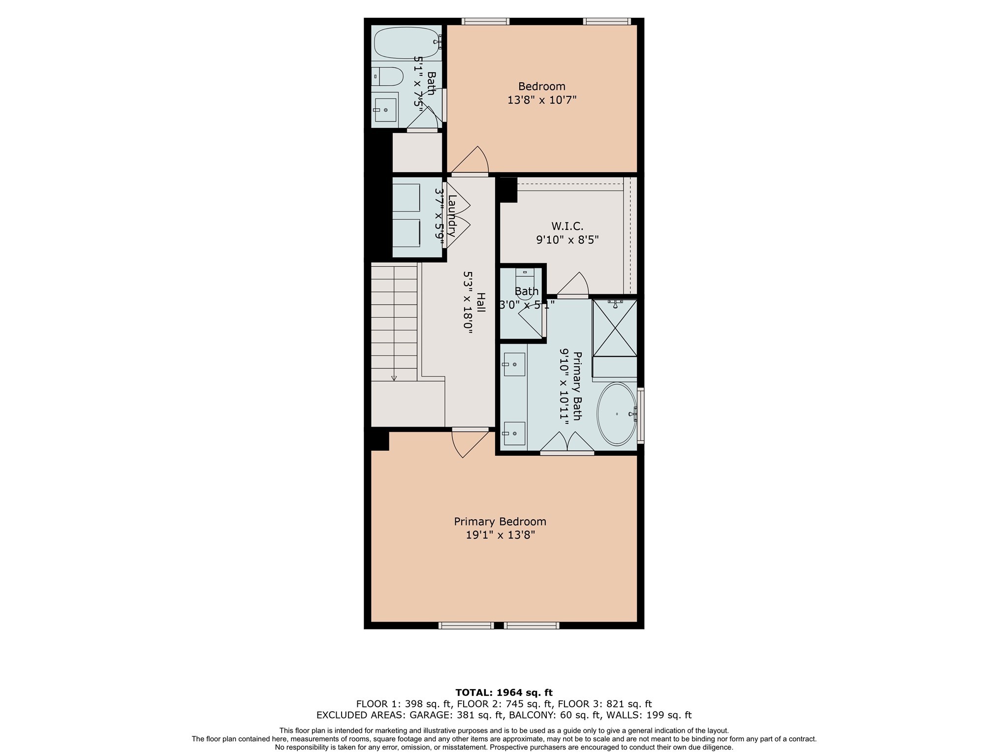 4854 Brinkman Street Houston, TX 77018 - Photo 30 of 30 Floor plan for reference purposes only.