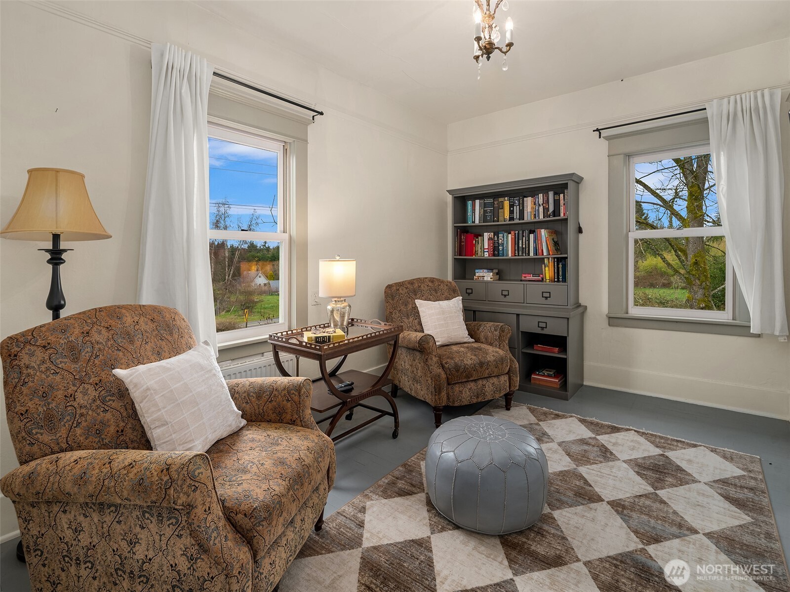 6007 Southwest 240th Street Vashon, WA 98070 - Photo 20 of 40 a living room with furniture and a window