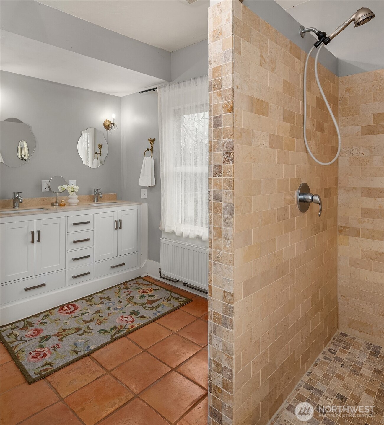 6007 Southwest 240th Street Vashon, WA 98070 - Photo 22 of 40 a bathroom with a bathtub and shower
