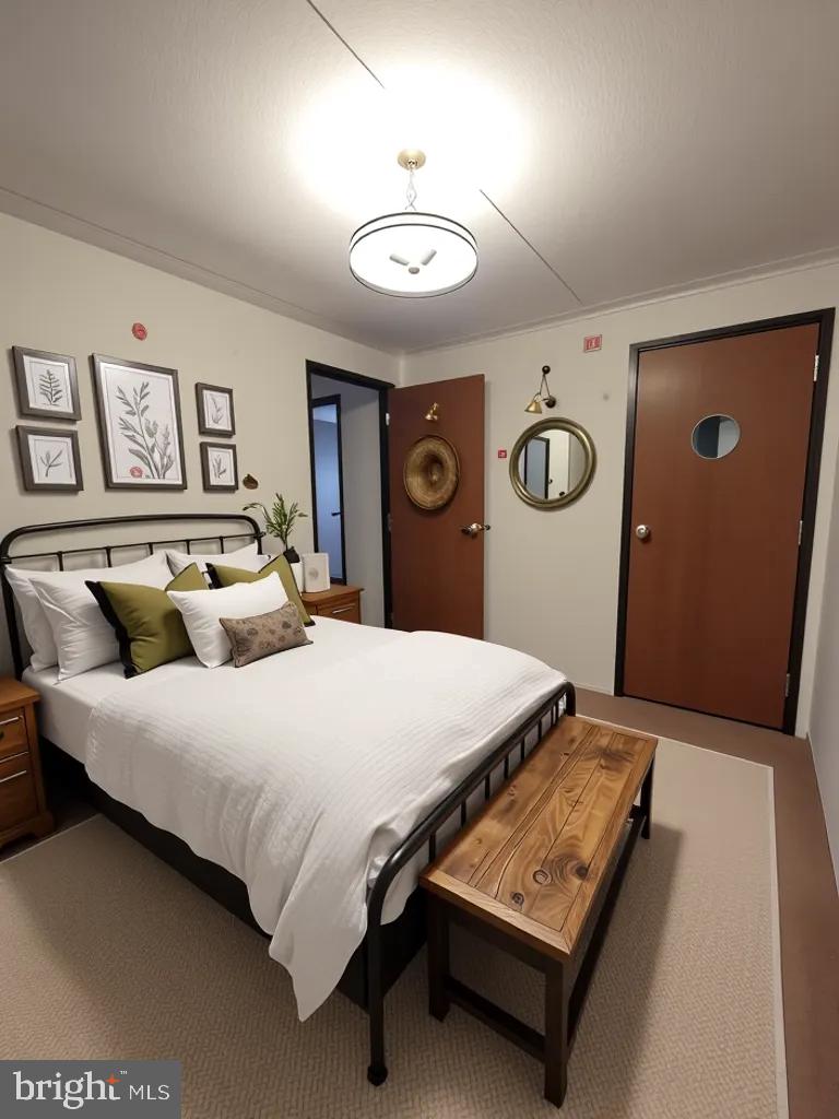 501 Windy Hill Road Shermans Dale, PA 17090 - Photo 27 of 33 a bedroom with a bed and painting on the wall