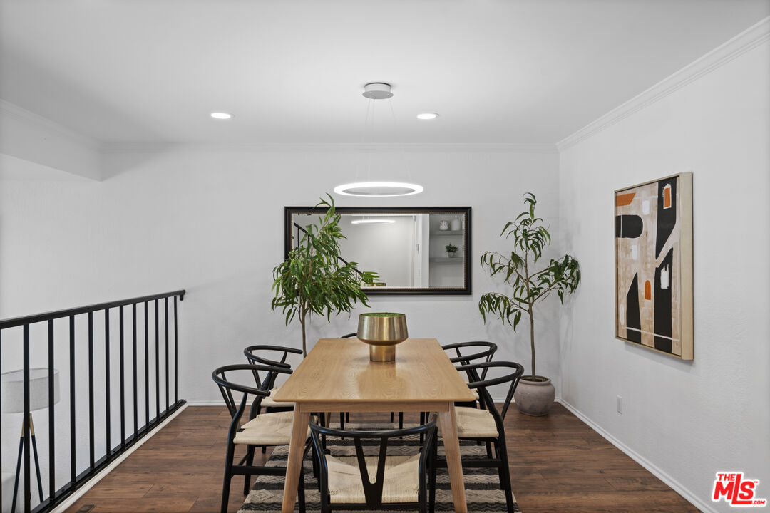 4549 Alla Road, Unit 3 Marina del Rey, CA 90292 - Photo 4 of 28 a view of a dining room with furniture and wooden floor