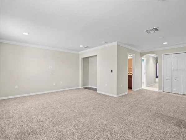 a view of empty room