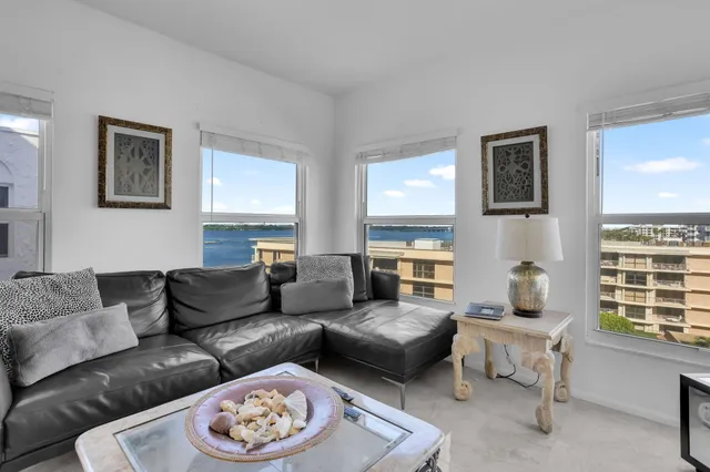 a view of a balcony with chairs