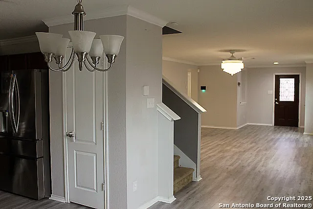 a view of an entryway