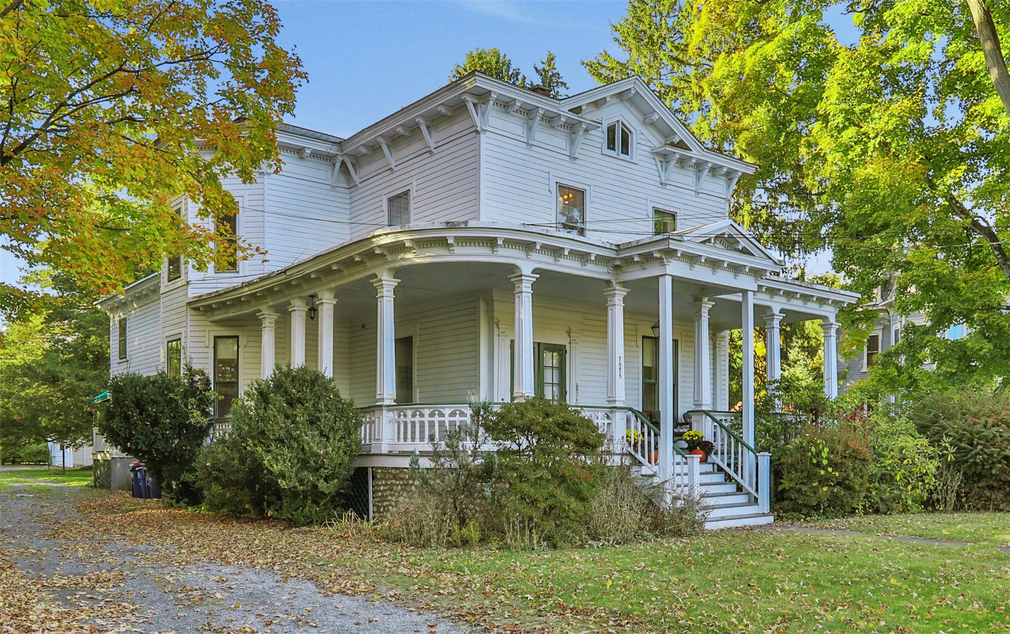 7575 Old Post Road Red Hook, NY 12571 - Photo 1 of 1 Classic Victorian house featuring a wrap-around porch