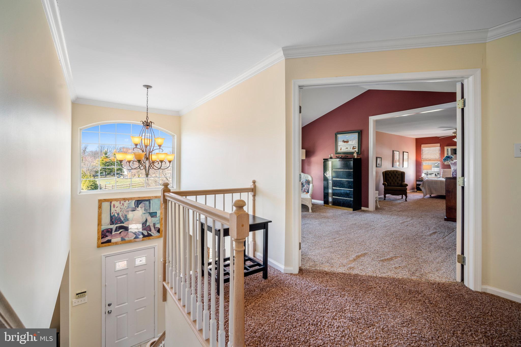 109 Brookside Way Mullica Hill, NJ 08062 - Photo 24 of 41 a view of a hallway view with staircase