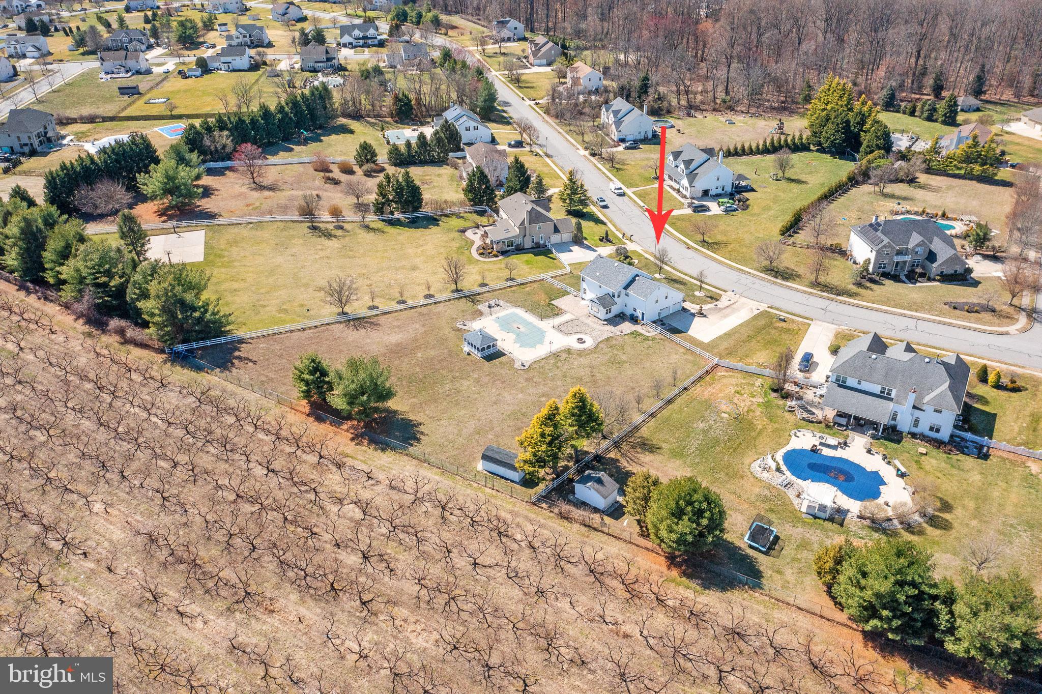 109 Brookside Way Mullica Hill, NJ 08062 - Photo 38 of 41 an aerial view of residential houses with outdoor space