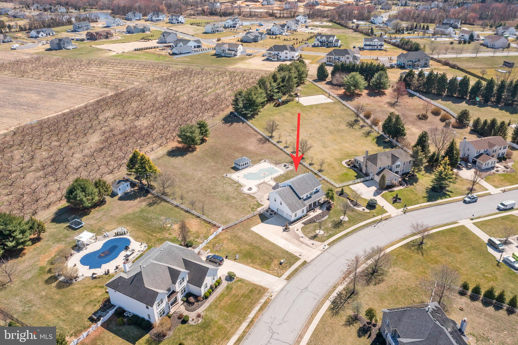 109 Brookside Way Mullica Hill, NJ 08062 - Photo 40 of 41 an aerial view of residential houses with outdoor space