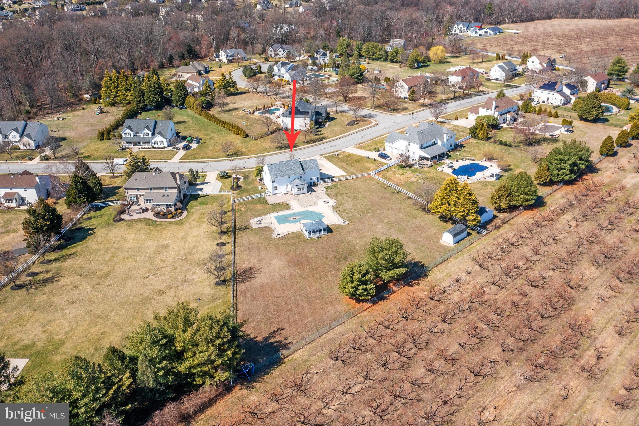 109 Brookside Way Mullica Hill, NJ 08062 - Photo 4 of 41 an aerial view of residential houses with outdoor space