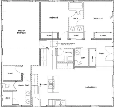 a close view of utility room