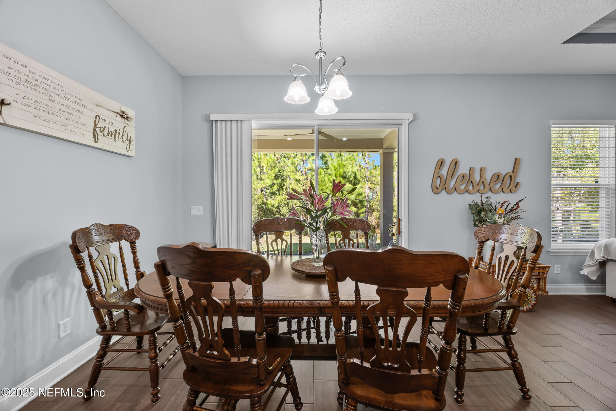 45 Oban Court St. Johns, FL 32259 - Photo 22 of 53 a view of a dining room with furniture window and outside view