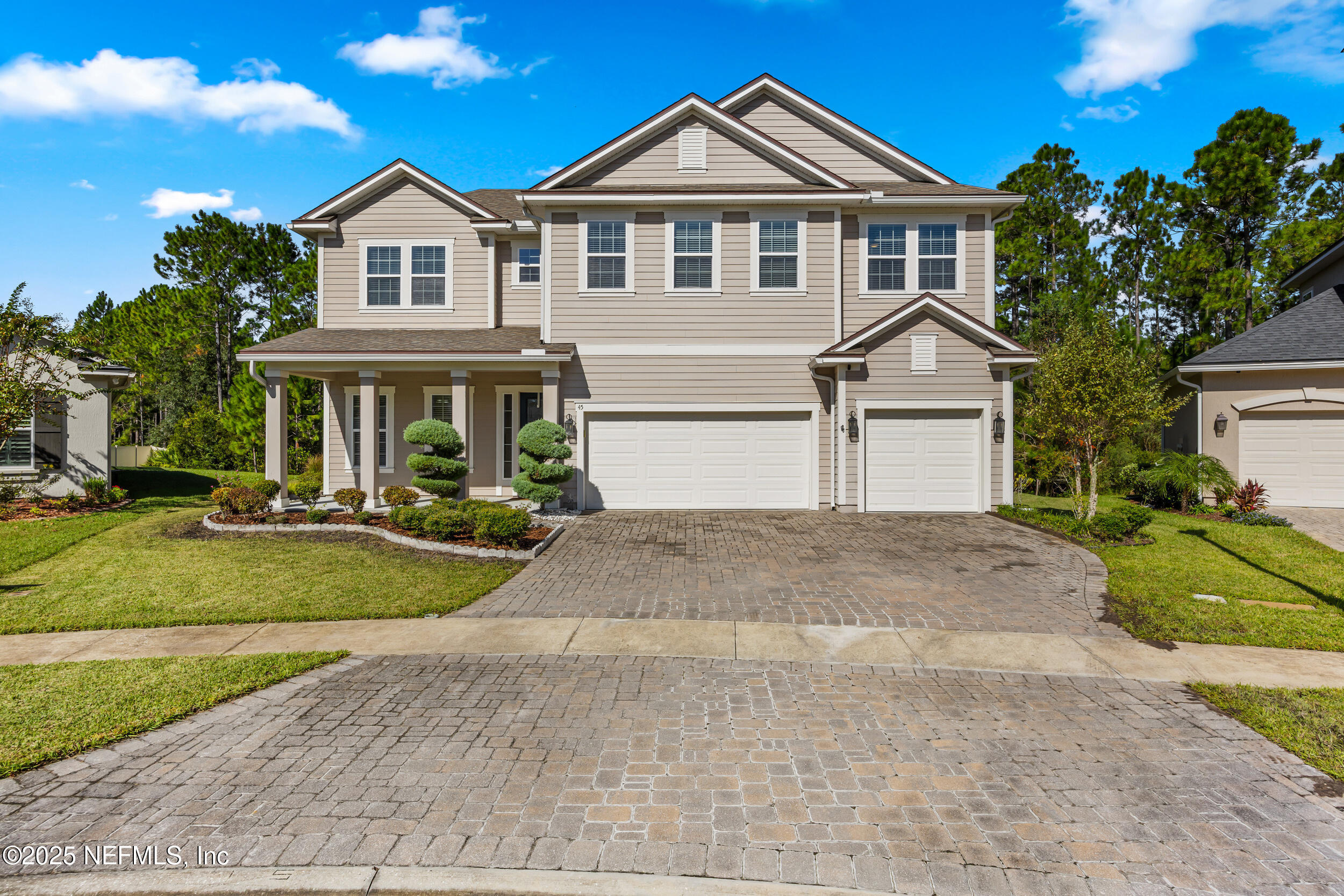45 Oban Court St. Johns, FL 32259 - Photo 46 of 53 a front view of a house with a yard